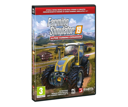 Gra na PC PC Farming Simulator 19: Alpine Farming Expansion